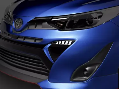 Toyota Vios XP150 2019 3D model