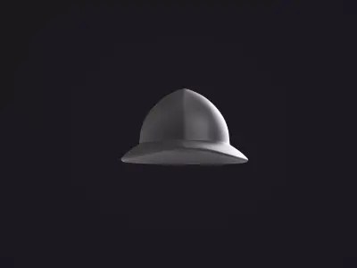 Metal Helmet 3D model