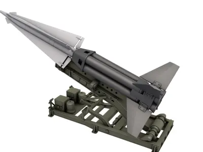 MIM-14 Nike Hercules 3D model