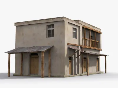 Arab xx21 Low-poly 3D model
