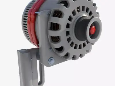 small engine 3D model