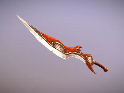 Fantasy Armory - Elf Sword 01 Low-poly 3D model