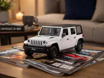 Modern Offroad SUV Vehicle Model 3D model