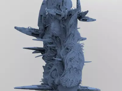 Zombie Genma Zeppelin 3 3D model