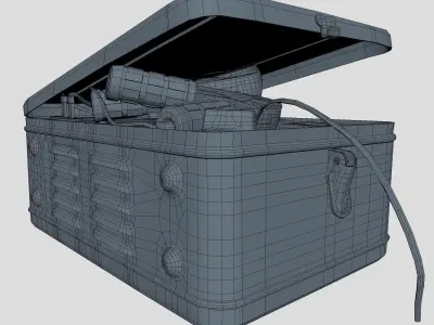 Welding Middle Poly 3D model