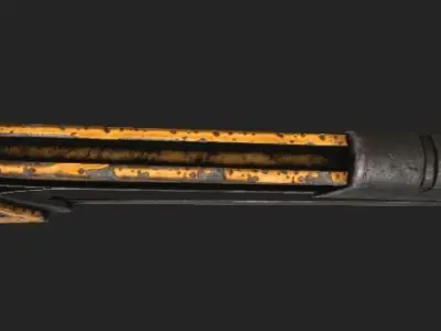 Saw PBR 4K GameReady Low-poly 3D model