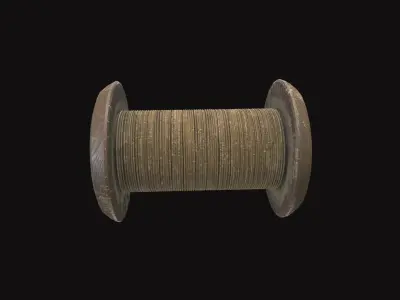 Medieval Wool Low-poly 3D model