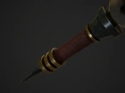 sword Low-poly 3D model