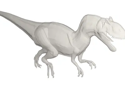 Dinosaur t - rex 3D model purchase
