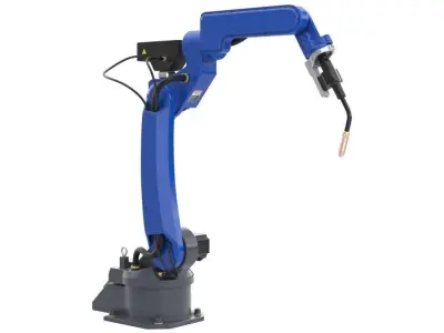 Industrial Robot 2 Textured 1 3D model