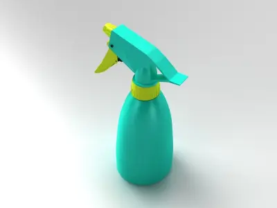 spray bottle 3D model purchase