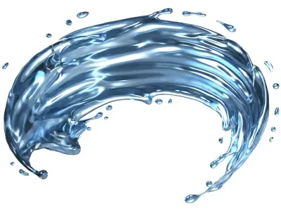 Water Splash 27 3D model