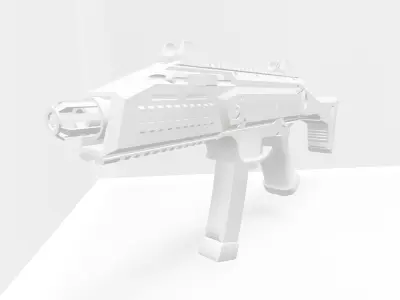 Scorpion Evo 3 Low-poly 3D model