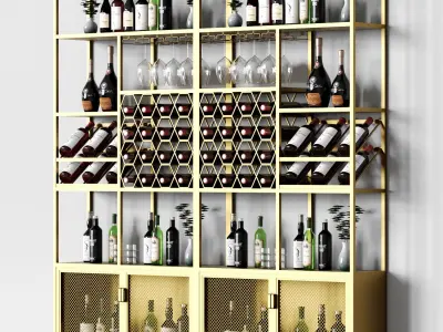 Homary Industrial Rack 03 3D model