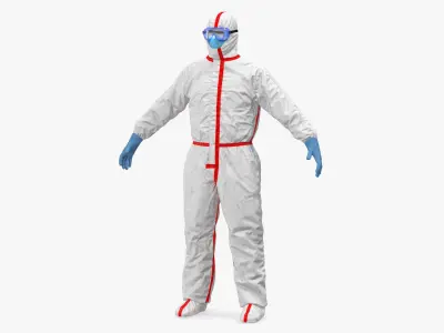 Chemical Protective Suit 3D model