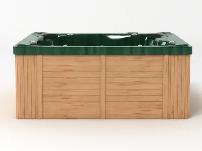 Whirlpool 4 Person Hot Tub 3D model purchase