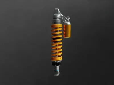 Motorcycle SUSPENSION 3D model