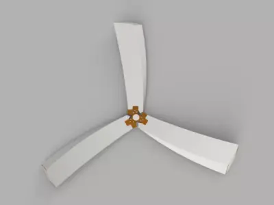 Mechanical Fan 4 3D model