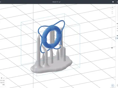 Lifebelt - Commercial license - 1-72 scale 3D print model