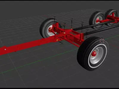 Horst Running Gear 3D model