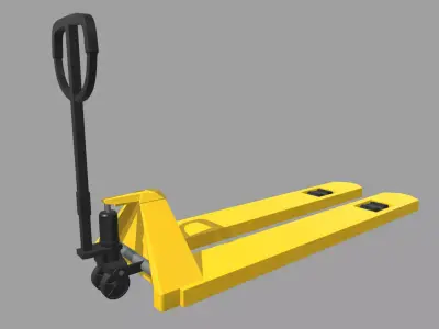 Hand Pallet Truck 01 Low-poly 3D model