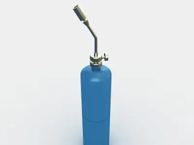 Propane Torch 3D model