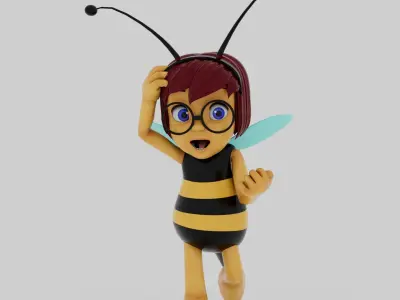 HoneyBee 3D model purchase