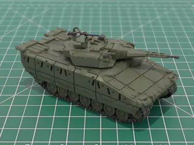 XM30 Lynx Infantry Fighting Vehicle 3D Print Model File Kf41 3D print model