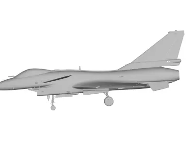 chengdu j-10  3D model