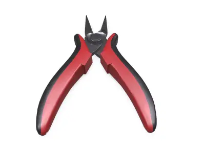 Nose Pliers low-poly PBR Low-poly 3D model