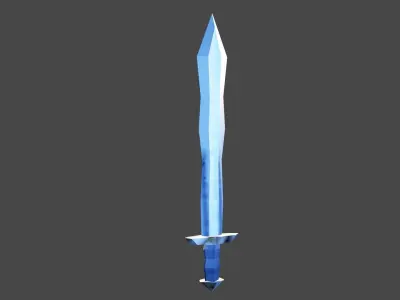 Sword 3D Low-poly 3D model