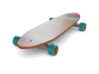 Longboard 3D model purchase