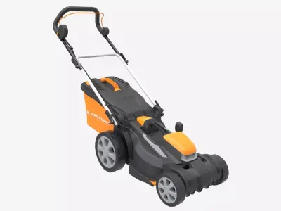 Cordless Lawn Mower Yard Force LM G34A 3D model