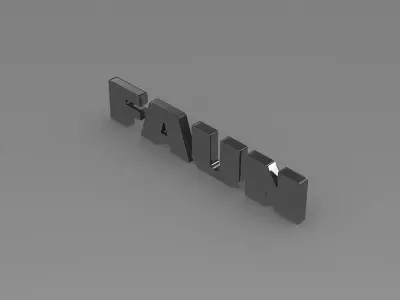 Faun Logo 3D model