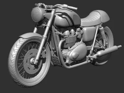 motorcycle Free 3D print model