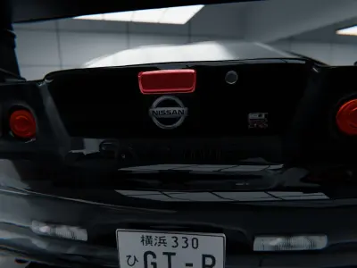 NISSAN SKYLINE RIGGED Free 3D model
