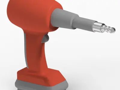 Cordless Power Drill 3D print model