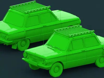 3D Printable Toy Car STL File Ready For Print 3D print model by mosharophossan6