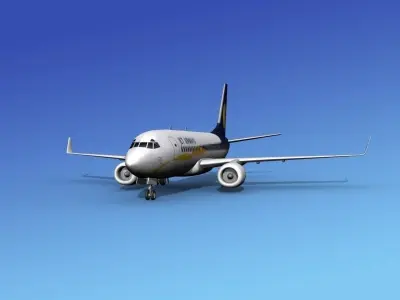 Boeing 737-700ER Jet Airways 3D model