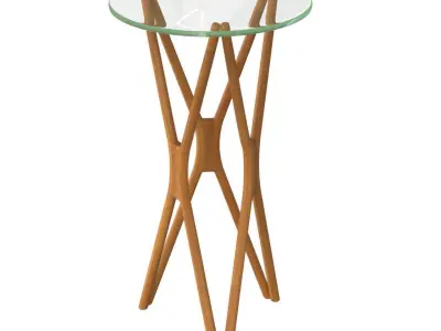 Coffee table 3D model 28