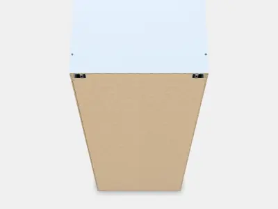 GODISHUS Wardrobe Low-poly 3D model