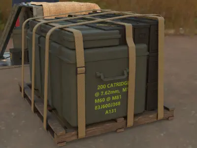 loot crates 3D model