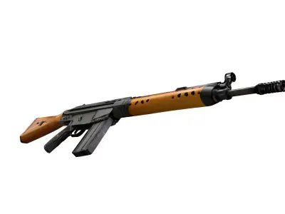 Heckler  G3 rifle  3D model