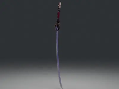 Musou no Hitotachi Sword Free 3D model