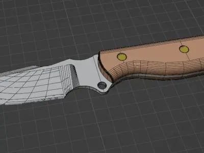 Knife Grove Master 3D model