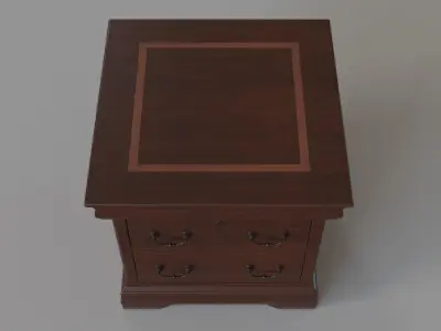 Antique Nightstand 3D model