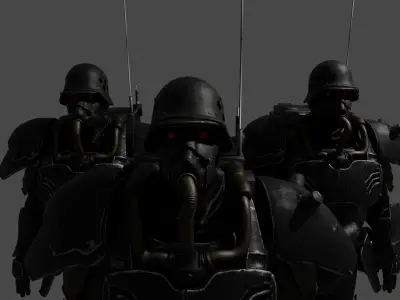 Kerberos Panzer Cop 3D model