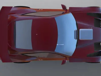 Low Poly Race Car  Free low-poly 3D model