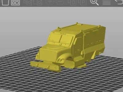 US MRAP M1224 MAXXPRO FULL READY TO PRINT Free 3D print model