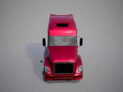 American Truck 5 and upgrades - Mobile Asset  Low-poly 3D model